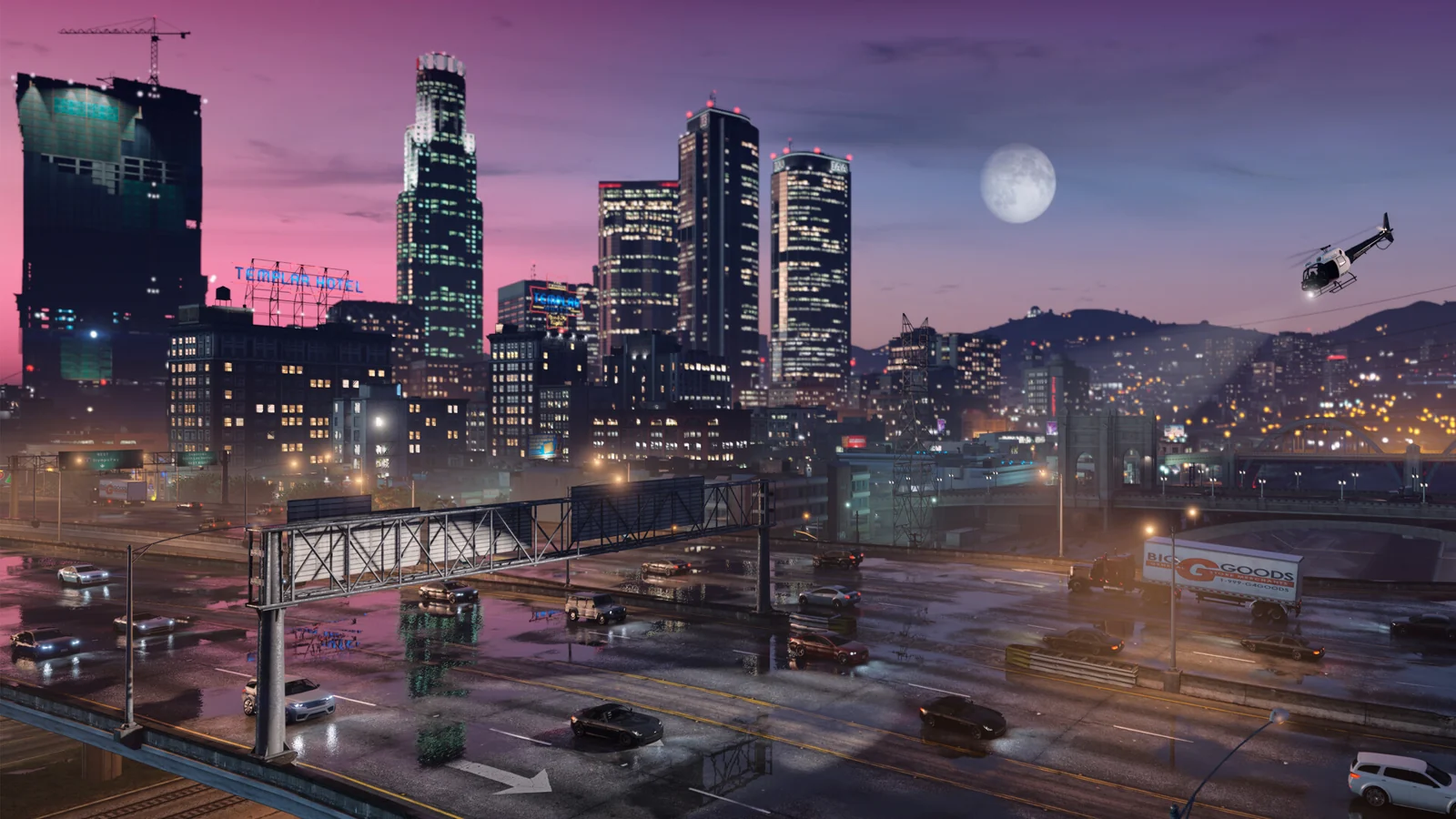 Grand Theft Auto game artwork