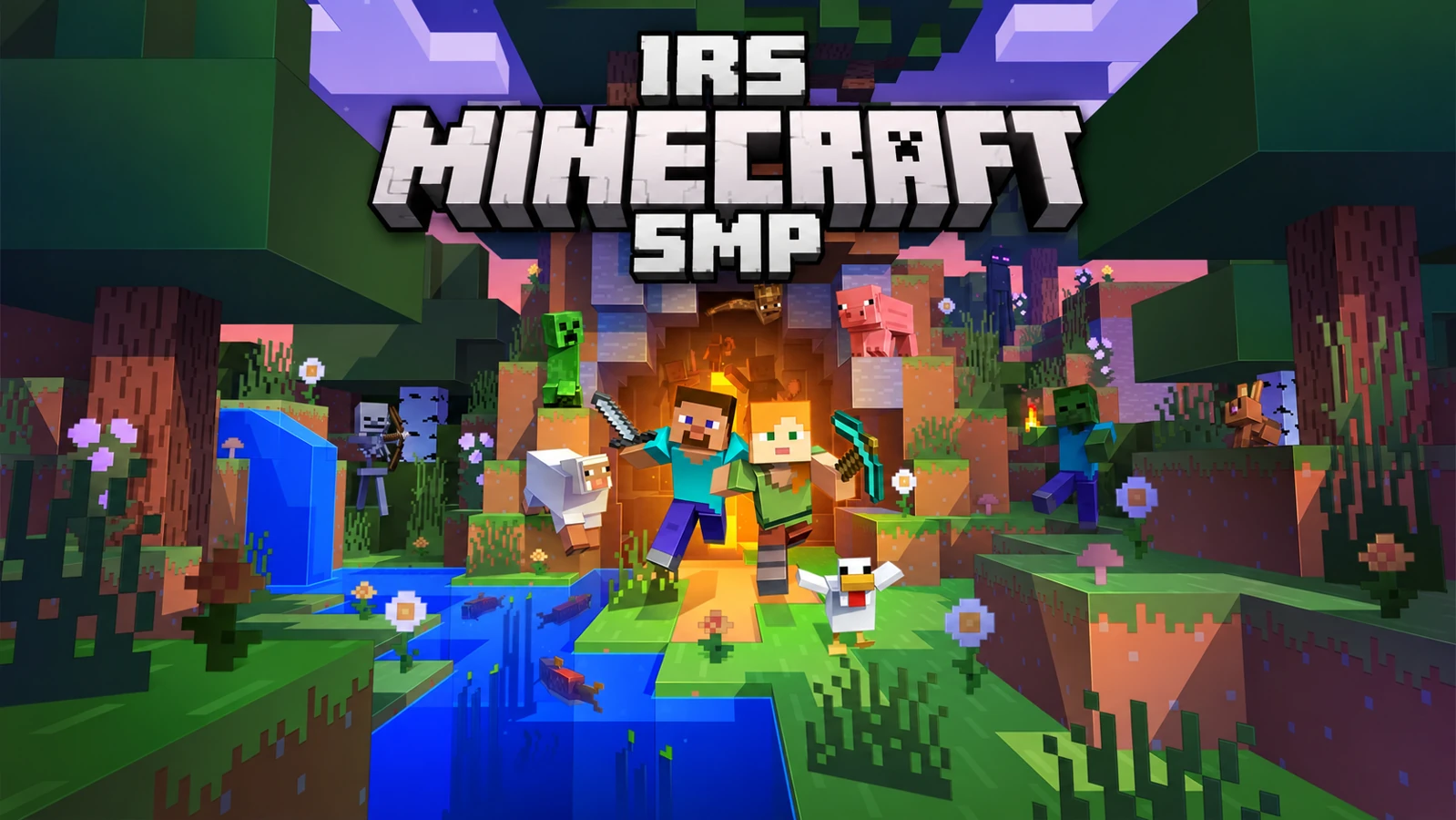 Minecraft SMP game artwork