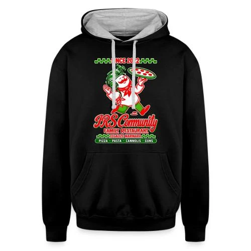 World Famous Larping — Unisex Contrast Hoodie