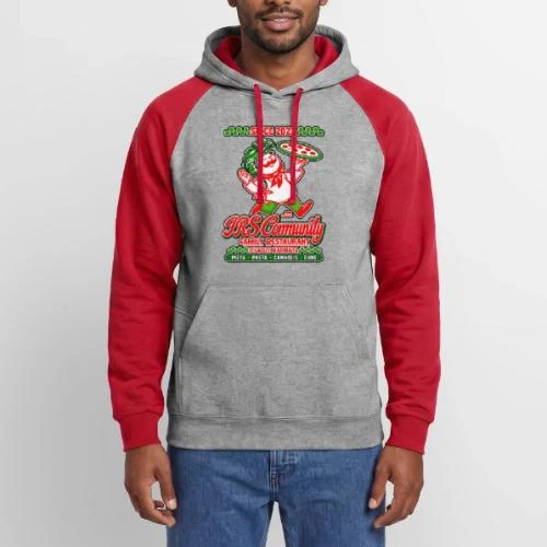 World Famous Larping — Unisex Colorblock Hoodie