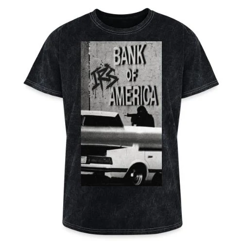 ANTI BANK IRS — Washed Unisex T-Shirt