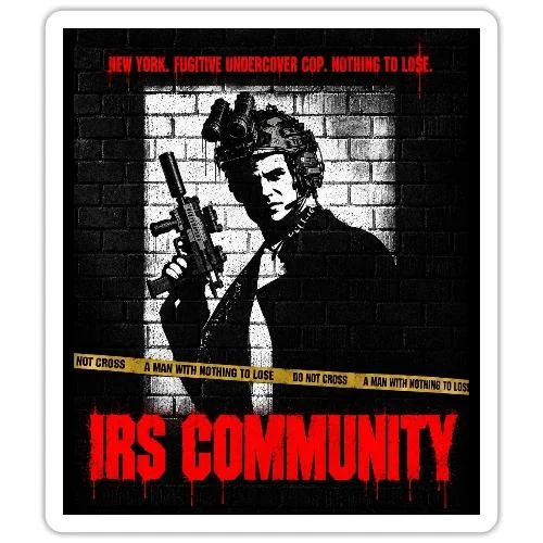 Max Payne Agent — Sticker Size S (4x 4)